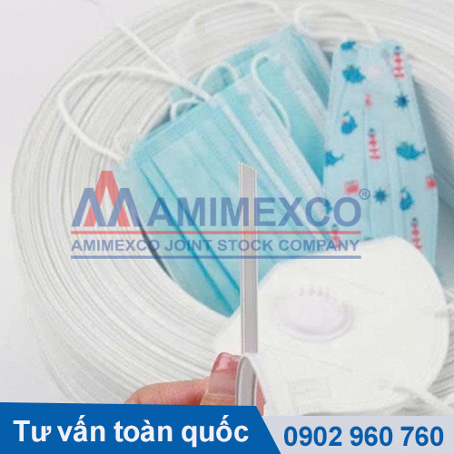Nẹp mũi cọng kẽm đôi