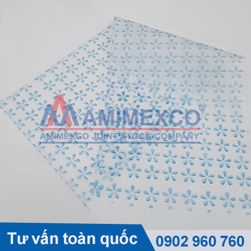 Vải không dệt làm khẩu trang hoa văn-2