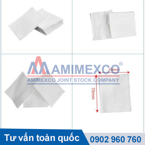 Máy sản xuất bông tẩy trang hình chữ nhật new 12