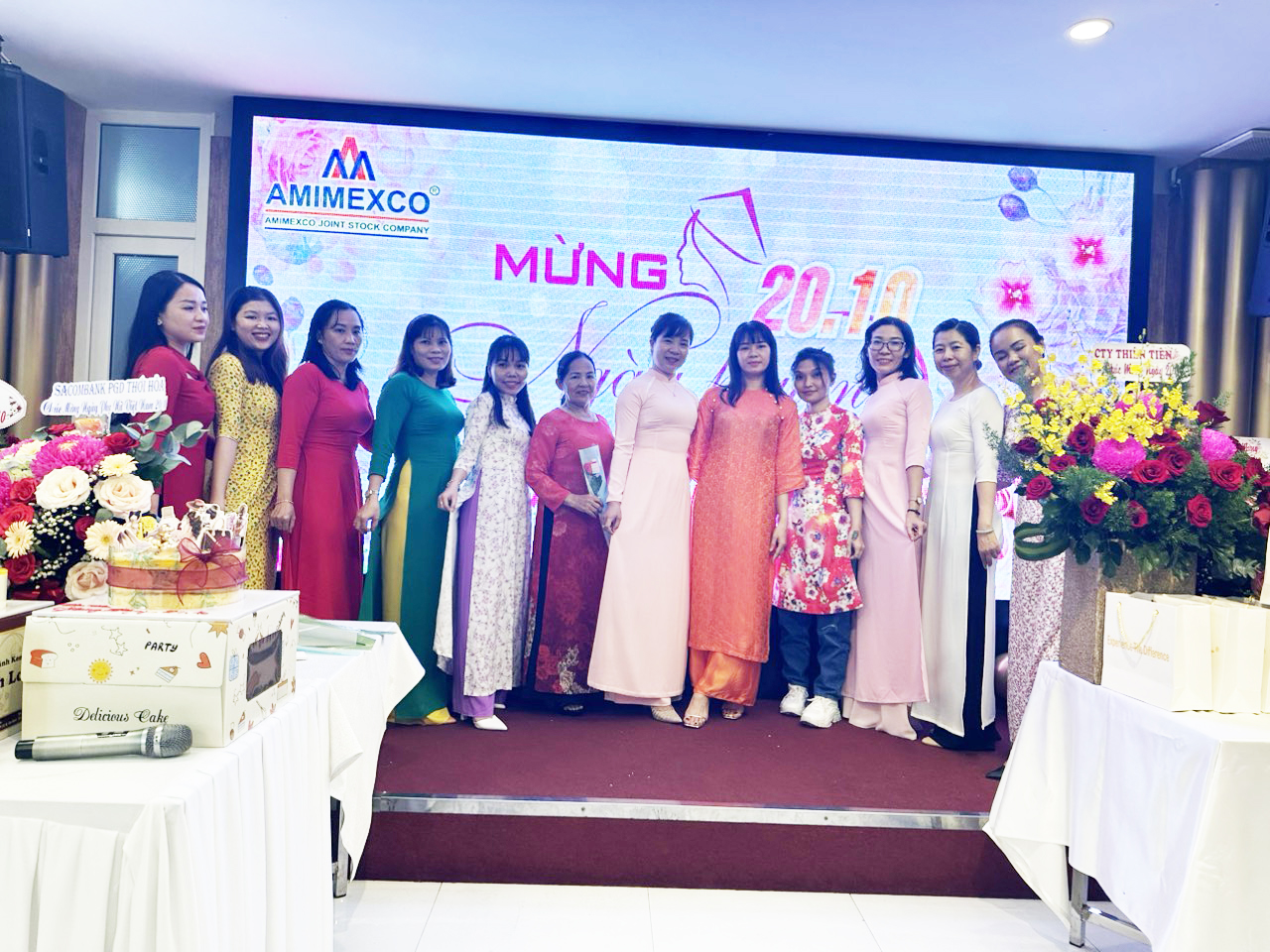 Chào mừng ngày phụ nữ Việt Nam 20/10/2023