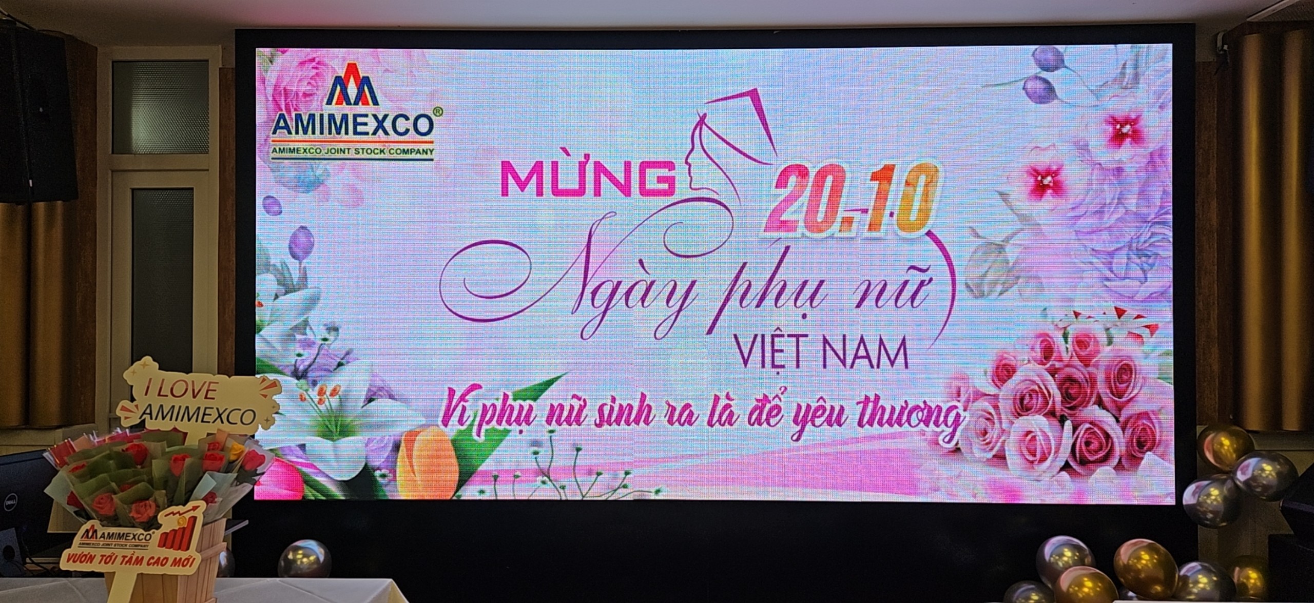 Chào mừng ngày phụ nữ Việt Nam 20/10/2023