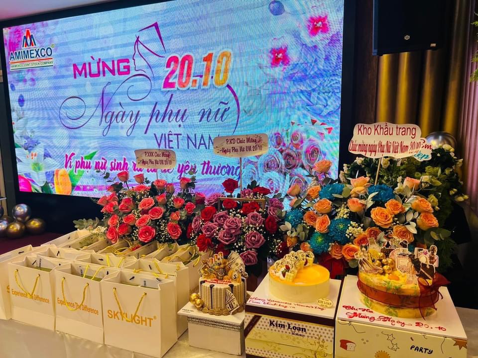 Chào mừng ngày phụ nữ Việt Nam 20/10/2023