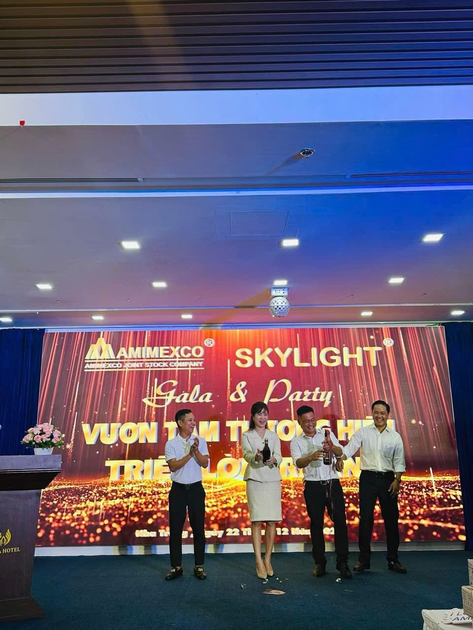 Gala & Party Cty Amimexco Vươn tầm thương hiệu - Triệu lời tri ân!