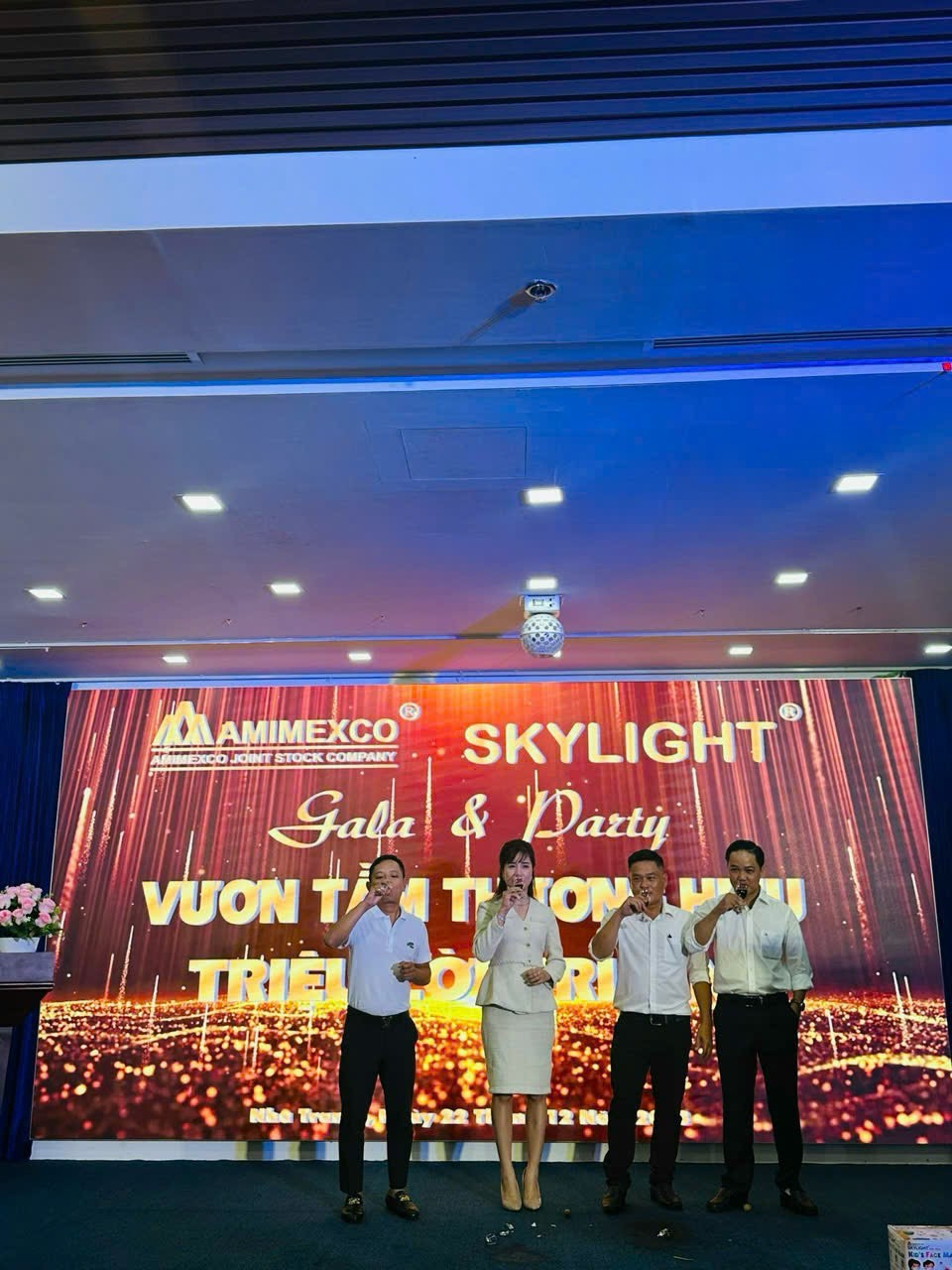 Gala & Party Cty Amimexco Vươn tầm thương hiệu - Triệu lời tri ân!