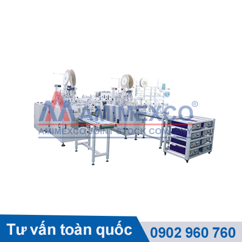 dây chuyền làm khẩu trang y tế tự động-22