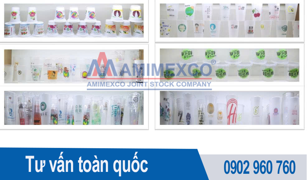 Sản phẩm máy in ly 4 màu