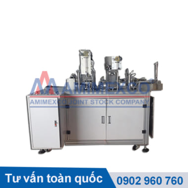 máy dập quai khẩu trang có viền 004Q-1
