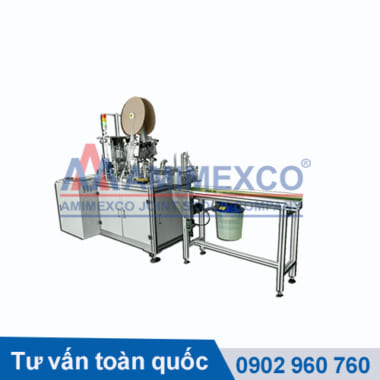 máy dập quai khẩu trang có viền tdq-11