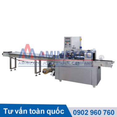 máy đóng gói bông gạc y tế tự động