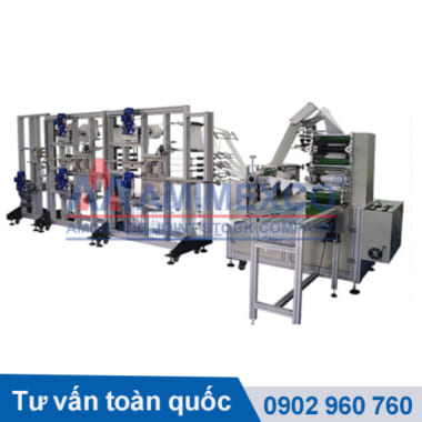máy làm khẩu trang quai vải 10