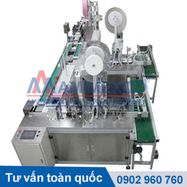 máy làm khẩu trang chạy bằng điện