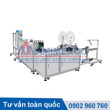 máy làm khẩu trang buộc dây 10