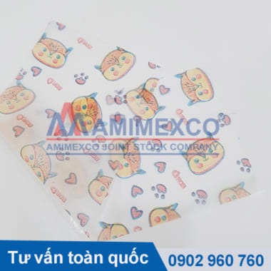 Vải không dệt làm khẩu trang hoa văn-1