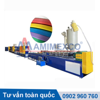 máy sản xuất dây đai 2 line