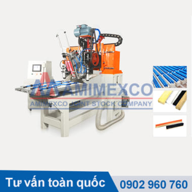 Máy làm bàn chải cước nhựa