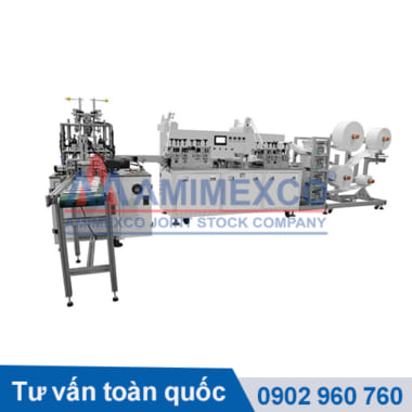 máy tự động sản xuất khẩu trang KF94