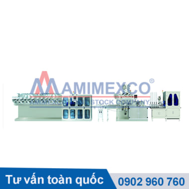 dây chuyền sản xuất đóng gói khăn ướt tự động tốc độ cao