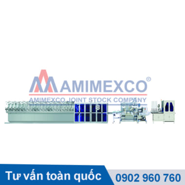 máy sản xuất khăn ướt tự động