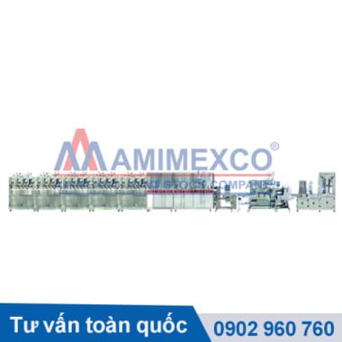 máy sản xuất tự động khăn ướt