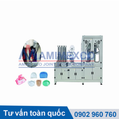 máy dán nắp khăn ướt tốc độ cao