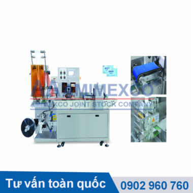 Máy đóng gói khăn ướt 1 tờ
