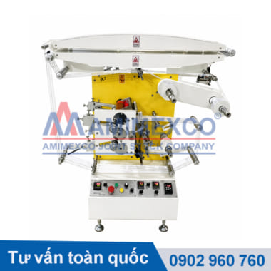 máy in nhãn quần áo 2 màu