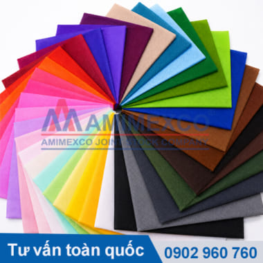 vải không dệt làm khẩu trang nhiều màu